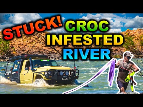 FLOODED Kimberley river crossing GONE WRONG – 150m+ wide rapids - our most epic trip EVER FILMED!