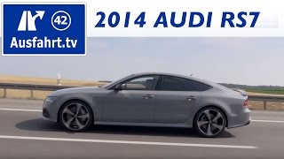 2014 AUDI RS7 : Review / Test / Testdrive