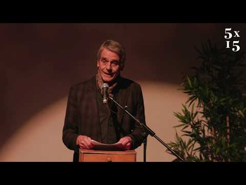 Jeremy Irons: How I approach reading poetry | 5x15