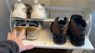 Review Boesat Shoe Cabinet Storage