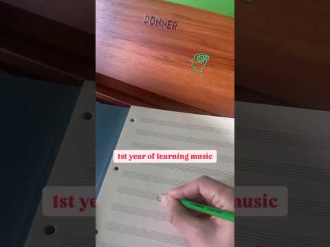 1 year vs 10 years of learning music 😅