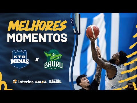 Baita de um jogo! | Melhores Momentos | KTO Minas x Bauru Basket | NBB CAIXA 2025/26