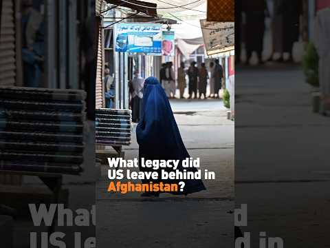 What legacy did the US leave behind in Afghanistan?