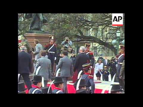 ARGENTINA: BUENOS AIRES: US PRESIDENT BILL CLINTON VISIT