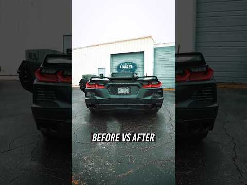 🔊 Before & After: AWE Touring Edition Exhaust for C8 Corvette