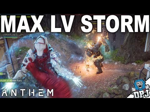 Anthem - Max Level Storm Gameplay & Customization /...