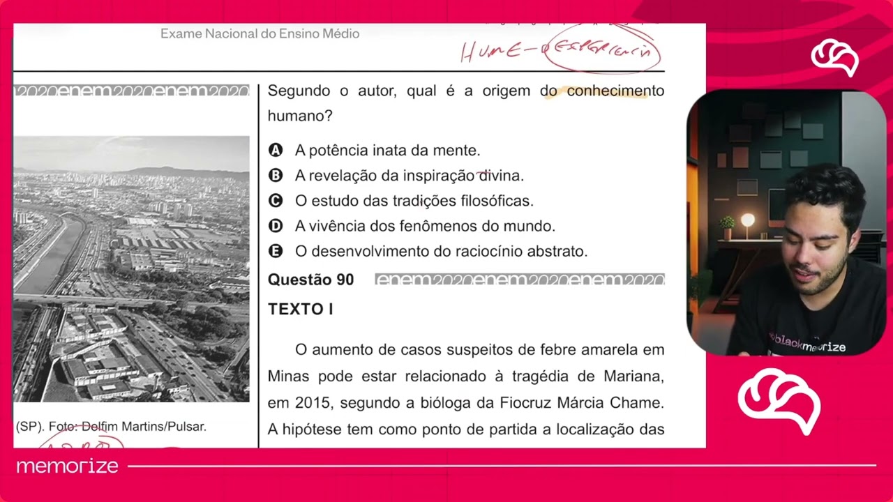 Resolução em Vídeo — Questão 89 ENEM 2020