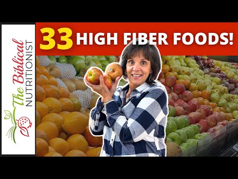 Top 33 Foods High In Fiber! | How Much Fiber Do You REALLY Need?