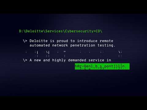 Deloitte Cyber Security Service - Automated Penetration Testing Powered By PenTera logo