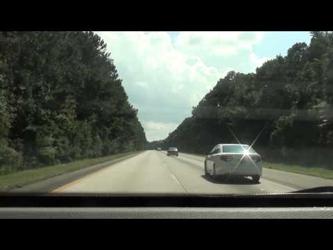 Road Trip I-95 South in North Carolina- heading to Goldsboro, NC