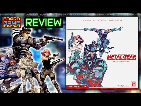 Metal Gear Solid: The Board Game | Board Game Rundown: The Review