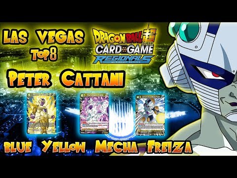 Dragon Ball Super Las Vegas Regional Top 8 - Peter Cattani - Blue Yellow Mecha Frieza