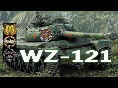 WZ-121 #3 World of Tank Blitz Aced gameplay 6400 DMG
