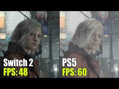 Resident Evil Requiem Nintendo Switch 2 vs. PS5 | Technical Review & Battery Life Test