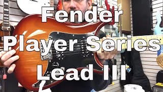 Video thumbnail for Fender Player Series Lead III by Ben Coombs