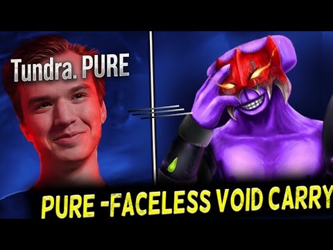 When Pure’s Faceless Void Goes GODLIKE vs Team Falcons!