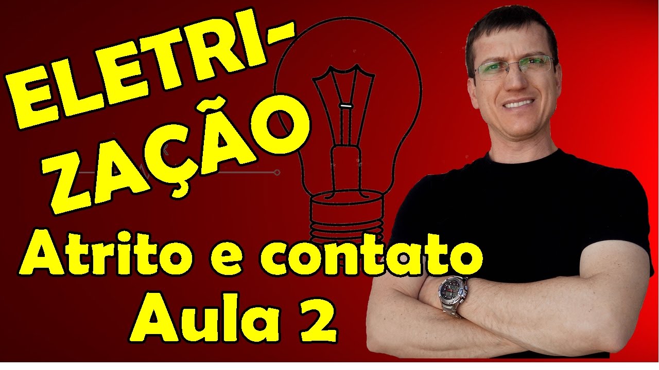 ELETRIZAÇÃO POR ATRITO E POR CONTATO - ELETROSTÁTICA - AULA 2 - Prof.  Marcelo Boaro