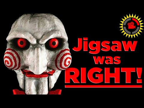 Film Theory: Jigsaw was RIGHT! (Saw Movies) music video cover