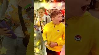 Three strangers in line saw how kind Gavin was and surprised him with 200$! #pokemon