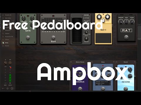 Free Guitar Pedalboard - Mercuriall Ampbox (No Talking/No Metal/No Hi Gain)