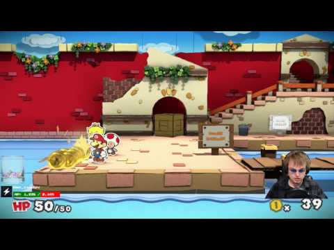 Paper Mario Color Splash: Part 1 (May, 10, 2017)