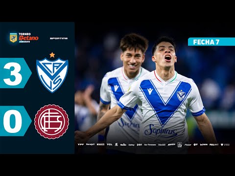 VÉLEZ 3 - 0 LANÚS | Resumen del partido | #TorneoBetano Clausura 2025
