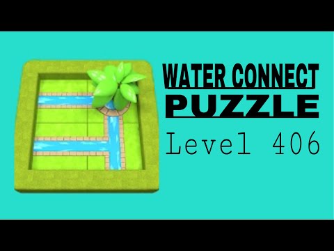 Water Connect Puzzle Level 406 Walkthrough Solution