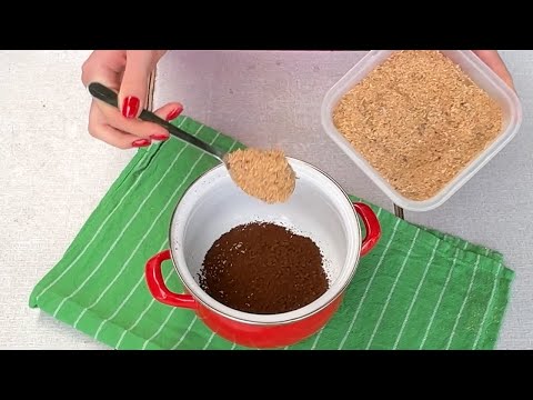 Pour sawdust into your coffee. This annoying problem will disappear once and for all.