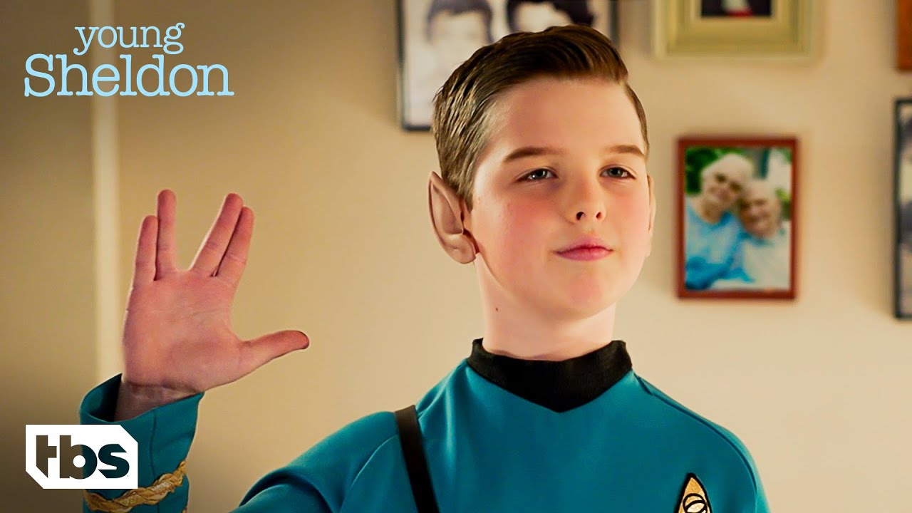 Sheldon Will Only Go to Billy’s Birthday Dressed As Mr. Spock (Clip) | Young Sheldon | TBS