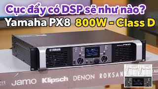 Video thumbnail for Cục Đẩy Công Suất Tích Hợp DSP Thì Sẽ Như Thế Nào? Yamaha PX8 Dòng Đẩy 2 Kênh x 800W by Bảo Châu Elec Karaoke - Home Cinema - Pro Audio