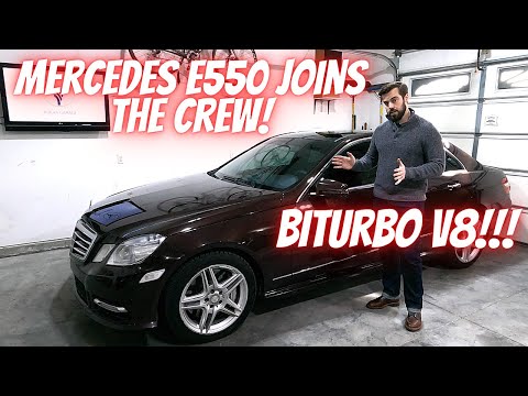 I Bought A Mercedes BITURBO V8 E550 4Matic! - Airmatic Suspension WORTH The COST? - W212 Review