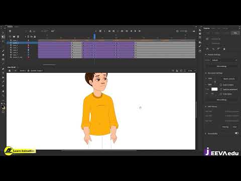 Make Cartoon Video And Earn Money Free | Character Animation In Adobe Animate |@LearnAnimationHindi