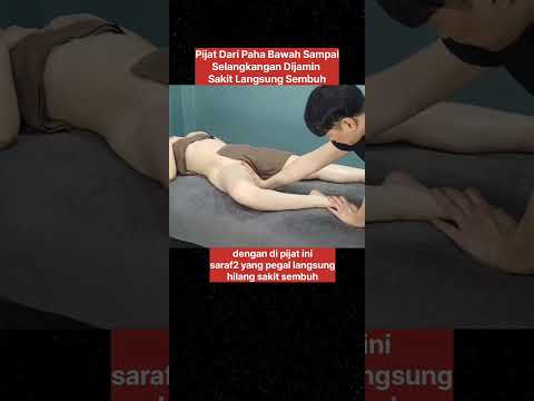 pijat paha bawah sampa selangkangan dijamin sakit langsung sembuh #abj #pijat #video #sports