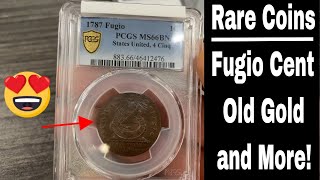 Rare and Historical Coins - Fugio Cent, High Relief Gold, and MORE!
