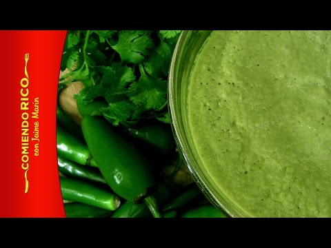 Salsa Taquera - Salsa Verde - Comiendo Rico