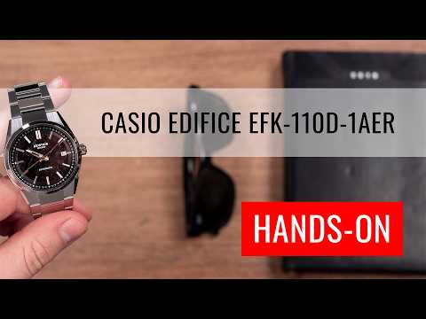 фото новые оригинал наручные часы casio efk-110d-1aer 0