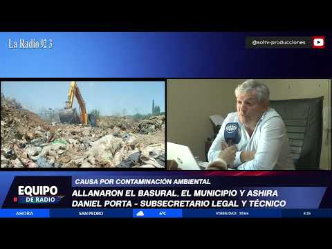 Allanamientos en el municipio de san pedro, el basural y ashira