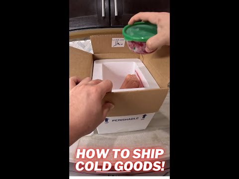 How to Pack and Ship Frozen Meats & Food So It Arrives Cold and Safe: Luna Ice Shipping Cold Goods
