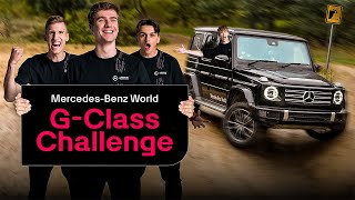 Driving on Two Wheels?! 😱 | Mercedes F1 Esports G-Class Challenge