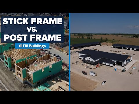 Stick Frame vs. Post Frame Construction: Key Differences Explained