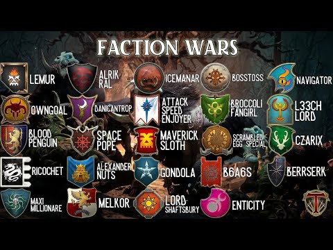 Domination Faction War | 24 Faction Competitive Tournament - Total War Warhammer 3