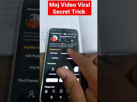 Moj App Video Viral Kaise Kare 🤑Moj Video Viral Trick #shorts #trending #viral #monetization