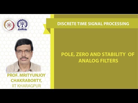 Pole, Zero and Stability of  Analog Filters