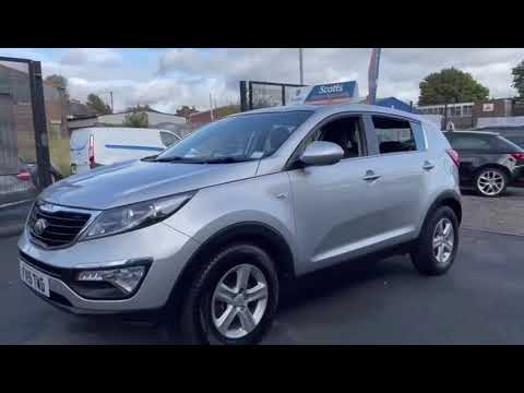 2015 15 KIA SPORTAGE 1.7 CRDI 1 5 DOOR SILVER DIESEL 1 OWNER BLUETOOTH CRUISE