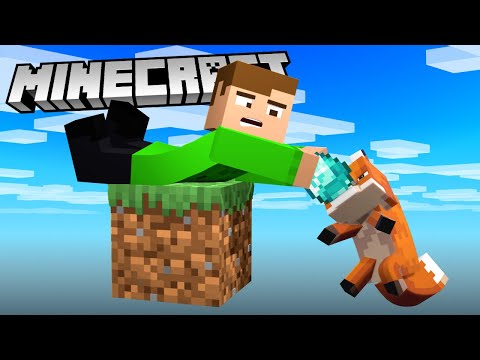 MINECRAFT ÖVERLEVNAD FAST PÅ ETT BLOCK #3