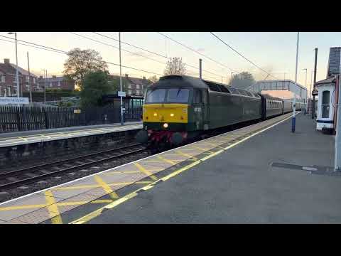 Class 47815 & 47804 passing Chester Le street 07/05/22