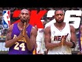 NBA 2K26 Classics KOBE WADE LAKERS Vs HEAT Ultra Realistic Gameplay Concept
