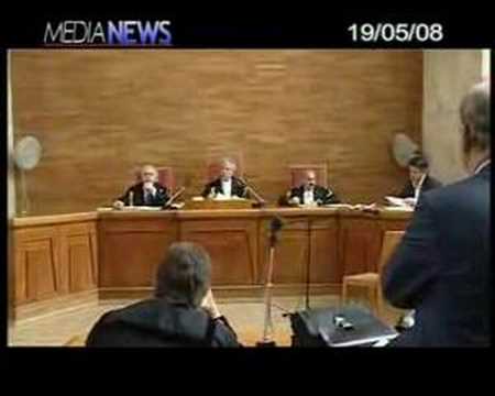 Servizio tribunale da TG