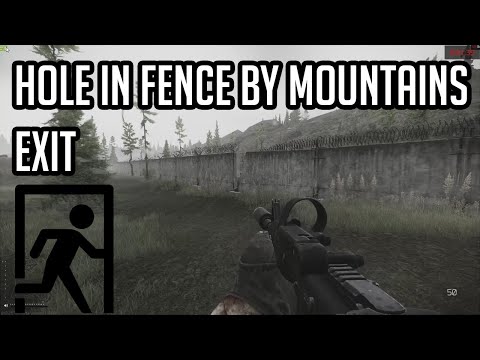 Escape From Tarkov - "Hole In Fence By Mountain"  Reserve Extraction (Scav)