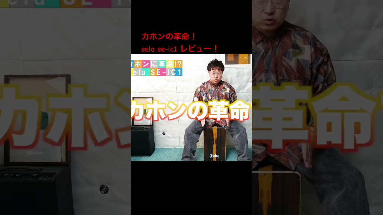 カホンの革命？！Sela SE-IC1 レビュー！ #cajon #percussion #カホン